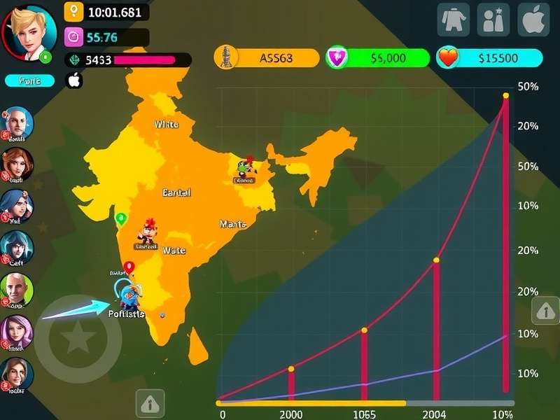 Speed Clash India download growth chart showing rapid adoption across India